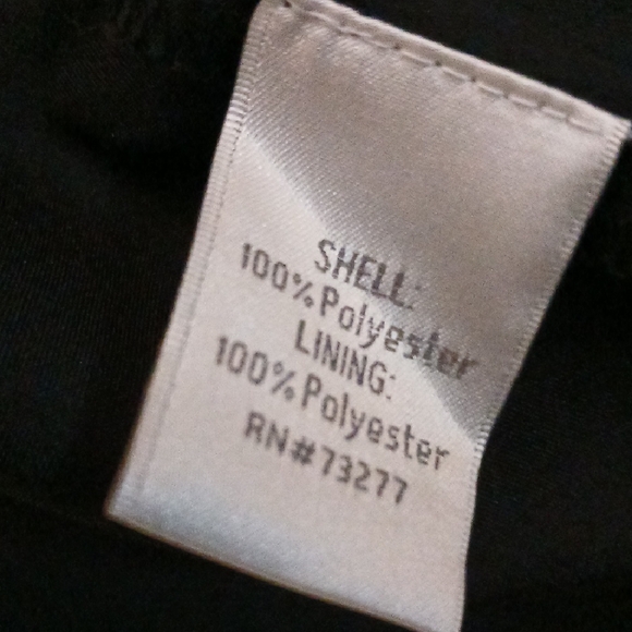 LC Lauren Conrad Black Floral A-Line Skirt - Picture 6 of 6